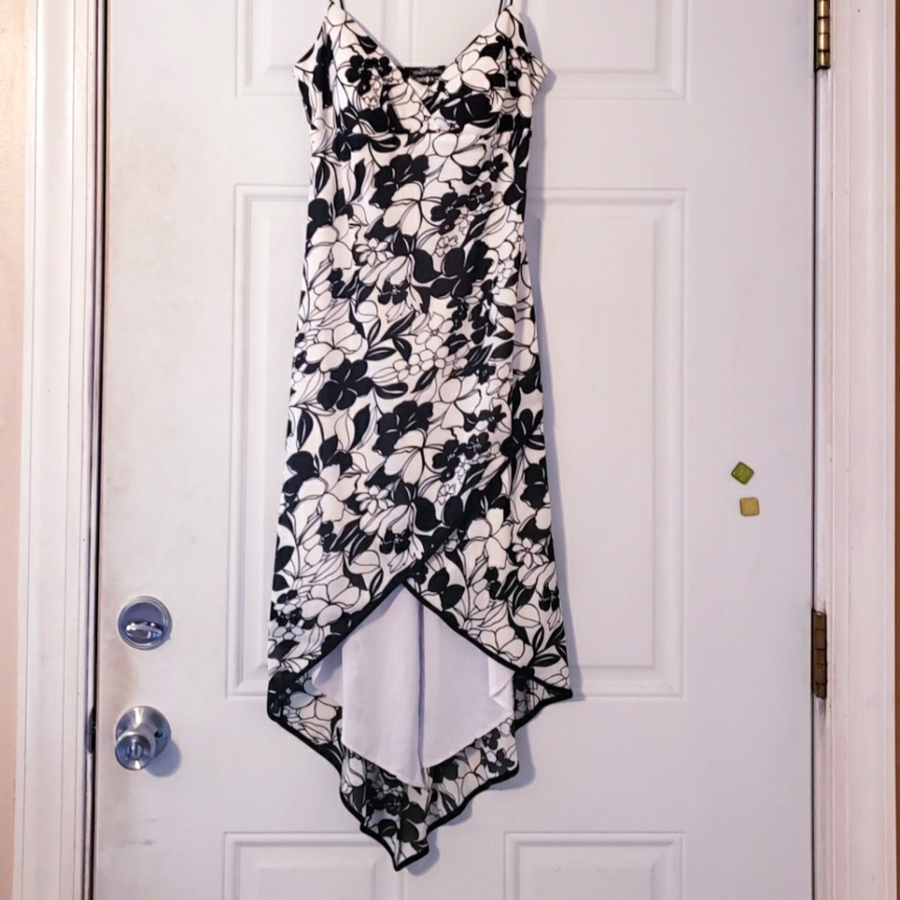 City Triangles Women's Medium high low dress